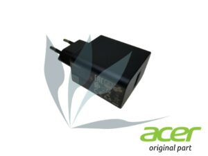 Adaptateur 10W neuf d'origine Acer pour Acer  Iconia B3-A50 (s'utilise avec un câble type micro USB Acer)
