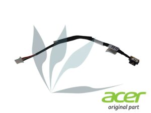 Connecteur d'alimentation carte mère sur câble 45W neuf d'origine Acer pour Acer Chromebook C731T