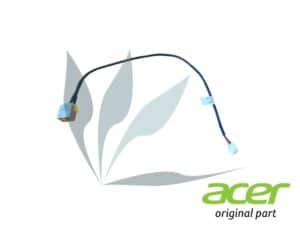 Connecteur d'alimentation carte mère sur câble 65W neuf d'origine Acer pour Acer Travelmate TMP2510-G2-MG