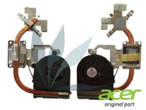 Bloc ventilateur neuf d'origine Acer pour Acer Aspire 5742ZG avec radiateur puce graphique