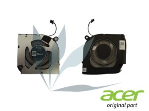 Ventilateur CPU type 2 neuf d'origine Acer pour Acer Predator Helios PH317-56