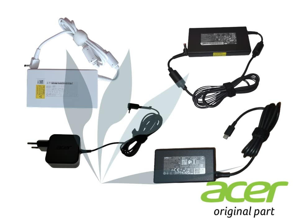 chargeur acer original pour ordinateur portable