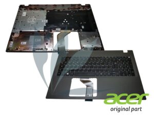 Clavier fran&ccedil;ais avec repose-poignets gris neuf d'origine Acer pour Acer Aspire E5-532