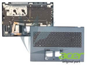Clavier fran&ccedil;ais r&eacute;tro-&eacute;clair&eacute; avec plasturgie repose-poignets neuf d'origine Acer pour Acer Aspire Vero AV15-53P